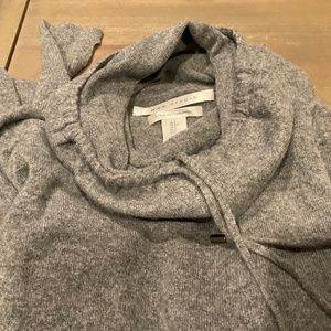 Long gray comfy sweater